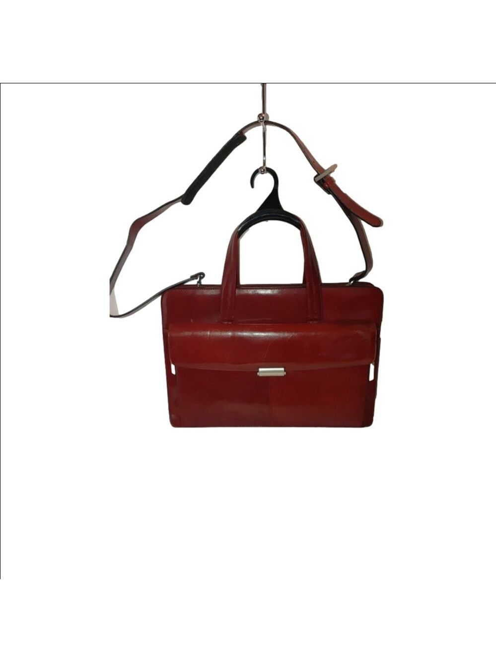 Vera Pelle Leather Laptop Attache Case